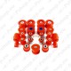 MPBS Set Of Suspension Bushings 0801101