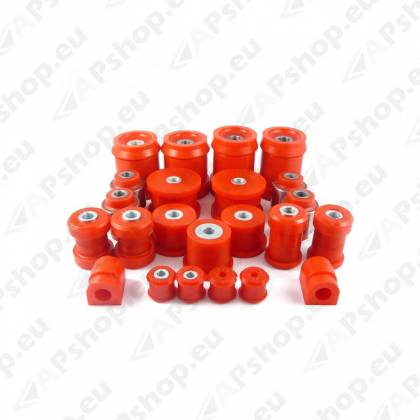 MPBS Set Of Rear Axle Bushings 0800703