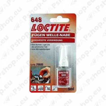 Loctite 648 pukside ja laagrite liim S116-29685