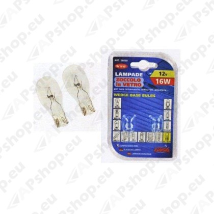 PIRN SOKLITA 16W 12V VALGE S103-5809.9