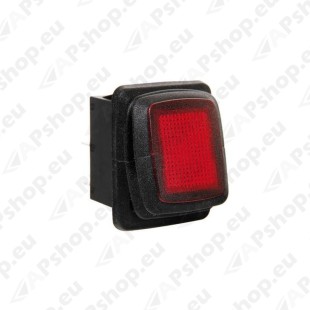 Выключатель с красной подсветкой 12/24V S103-4553.2