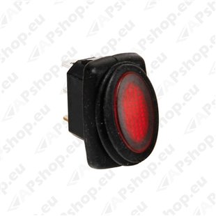 Выключатель с красной подсветкой 12/24V S103-4553.5