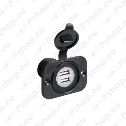 Duubel USB pesa 12/24V, 2x2100mA S103-3900.5