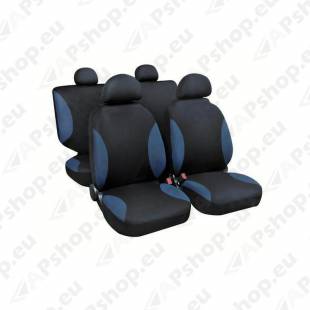 Istmekatete komplekt Palinuro, must-sinine S103-5496.3