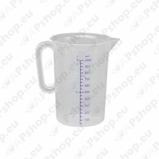 Mõõtekann 1L valge S103-6705.1