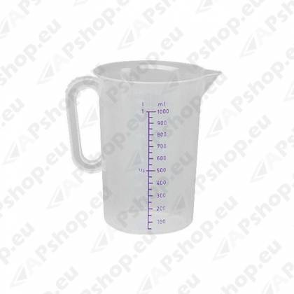 Mõõtekann 1L valge S103-6705.1