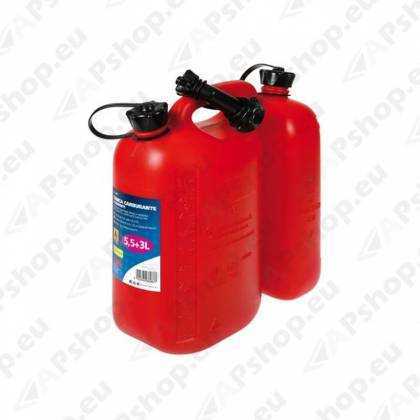 2 sektsiooniga plastkanister 5l+3l S103-6698.7