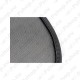 Staatilised kardinad 2tk, mustad S103-6690.7