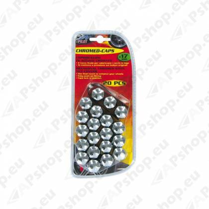 Kroomitud poldikatted Ø17mm S103-0223.8