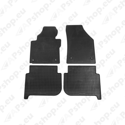 VW Touran 1.ja 2.istmerida kummimatid 4tk S102-63210