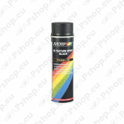 Motip 1K tekstuurivärv 500ml must S113-04123
