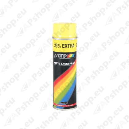 Motip RAL 1018 kollane värv 500ml S113-04108