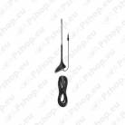 Radio antennas, extension cables and amplifiers