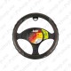 Nahk roolikate Bullet, must S103-3297.5