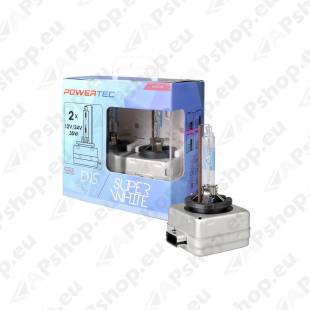 Xenon D1S komplekt 2tk, super valge, 35w S103-PTZSWD1SDUO