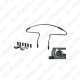 Riidepuu Lux istme tagaküljele S103-6039.8