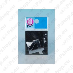 Kleebitav number 4, kroom S103-201313