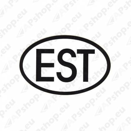 Наклейка EST, маленькая ESTV