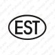 EST kleebis, suur ESTS