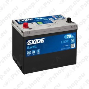 Aku Excell 70Ah 540A 266x172x223 +- S106-EB705