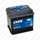 Aku Excell 50Ah 450A 207x175x190 -+ S106-EB500