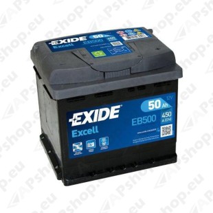 Aku Excell 50Ah 450A 207x175x190 -+ S106-EB500