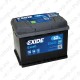 Aku Excell 62Ah 540A 242x175x190 -+ S106-EB620