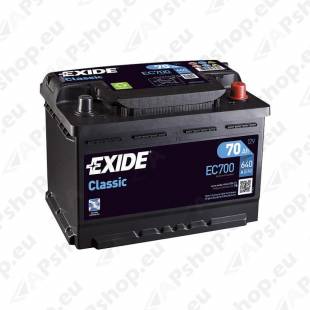 Aku Classic 70Ah640A 278x175x190 -+ S106-EC700
