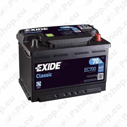 Aku Classic 70Ah640A 278x175x190 -+ S106-EC700
