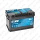 Aku Exide EFB 65Ah 650A 278x175x175 -+ S106-EL652