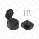 Käru pistikupesa 7-pin kummitihendiga M106-403093