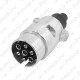 Käru pistik 7-pin metall M106-403012
