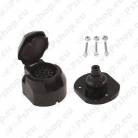 Käru pistikupesa 13-pin kummitihendiga M106-403008