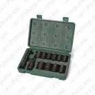 12-osaline 1/2” löökpadrunite komplekt S171-09009