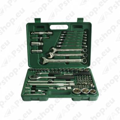 Набор универсальный 76 предметов 1/4” и 1/2” S171-09519