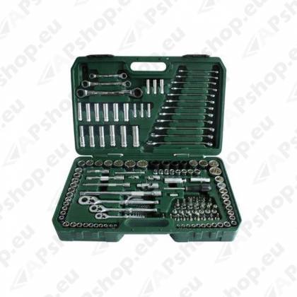 150-osaline 1/4” & 3/8” &1/2” padrunvõtmete komplekt S171-09510