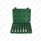 18-osaline 1/4” ja 1/2” spline ja kruvikeeraja otsikute komplekt S171-09051