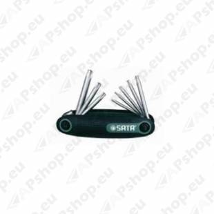 8-osaline kokkupandav torxvõtmete komplekt T9-T40 S171-09123