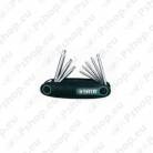 8-osaline kokkupandav torxvõtmete komplekt T9-T40 S171-09123
