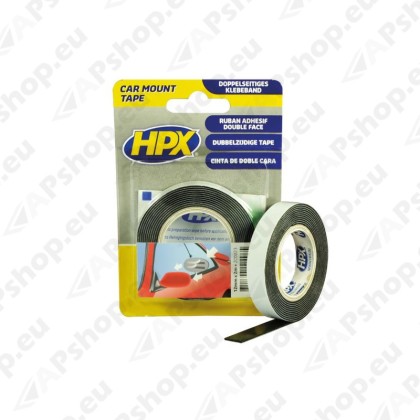 Kahepoolne teip must 19mmx2m S172-ZC0025