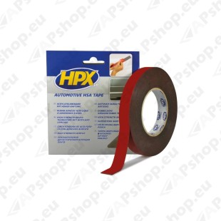 Kahepoolne must akrüülteip 9mmx10m S172-HSA003