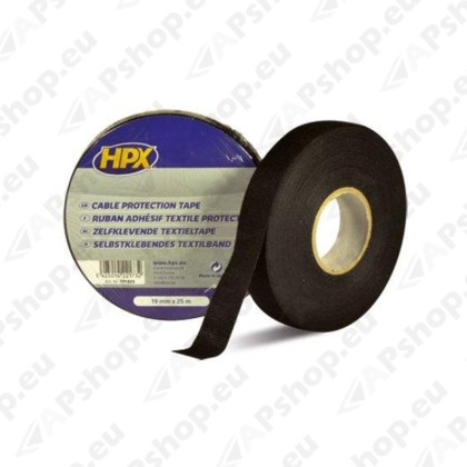 Tekstiilteip must 19mmx25m S172-TP1925