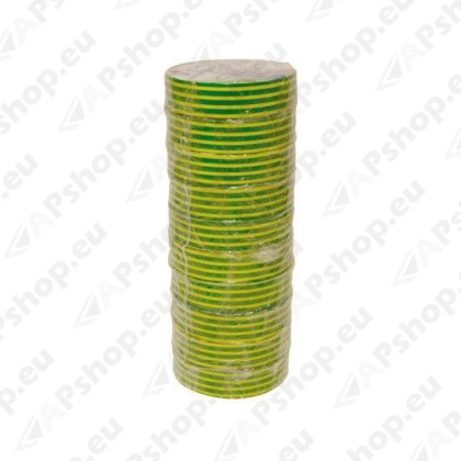 Isoleerteip roheline/kollane 19mm x 20m   S172-IE1920