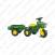 John Deere Rollytrac käruga M100-052769