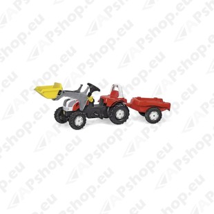 Трактор Steyr с ковшом и с прицепом M100-023936