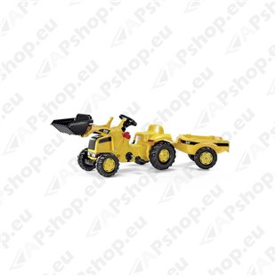 Трактор Cat с ковшом и с прицепом M100-023288