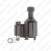 Dünamo 6V 3W vasaku kinnitusega must S123-5074