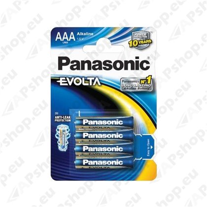 AAA Evolta Panasonic patarei 4tk. S119-27818