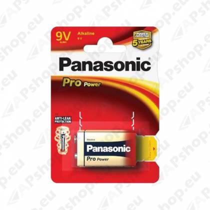 6LR61 9V Panasonic patarei 1tk. S119-24908