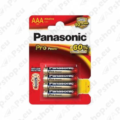 AAA Pro power Panasonic patarei 4tk. S119-25333